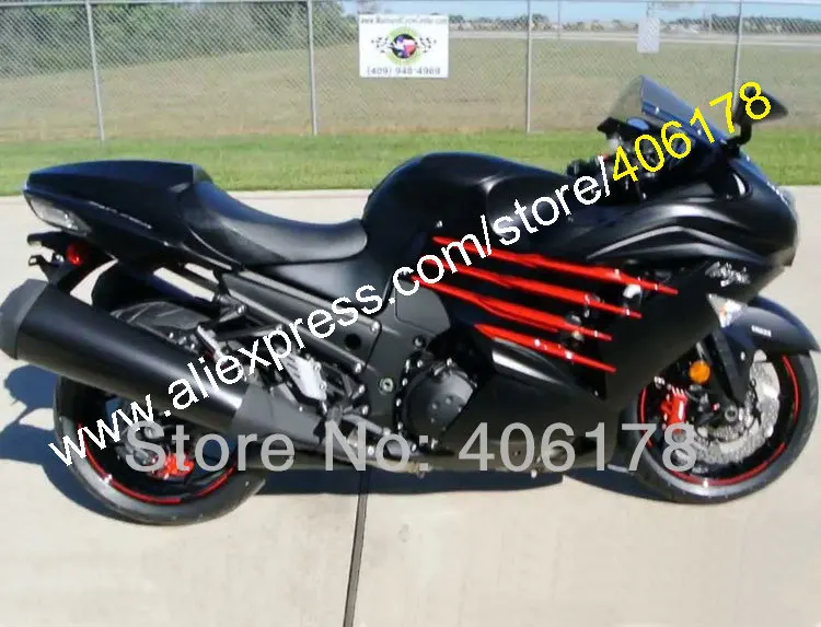 Zx14 12, 13, 14, 15 лет, обтекатель для ZX14R ZZR1400 2012 2013 красные, черные мотоцикл обтекатель набор(литья под давлением