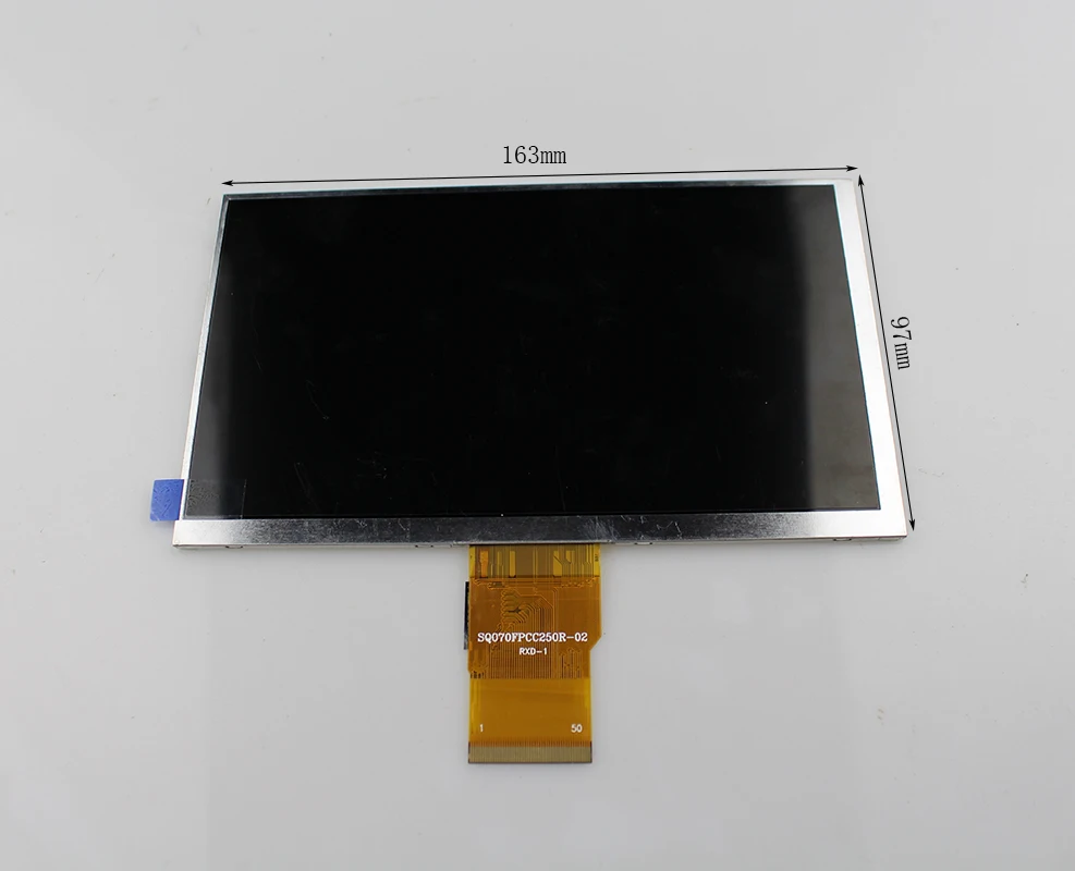 

Новый 7-дюймовый сменный ЖК-экран SQ070FPCC250R-02 1024*600 Бесплатная доставка