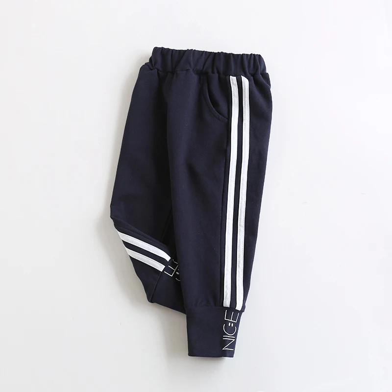 Children's trousers 2019 spring and autumn baby letters casual pants children's kids boys girls | Мать и ребенок