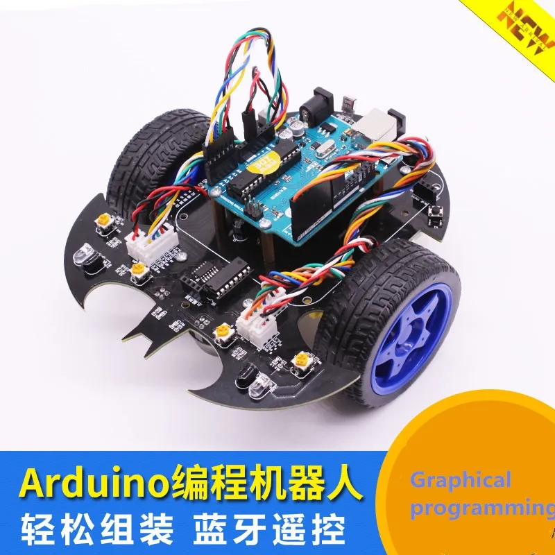 Arduino UNO Интеллектуальный автомобильный робот R3 Программируемый обучение обход