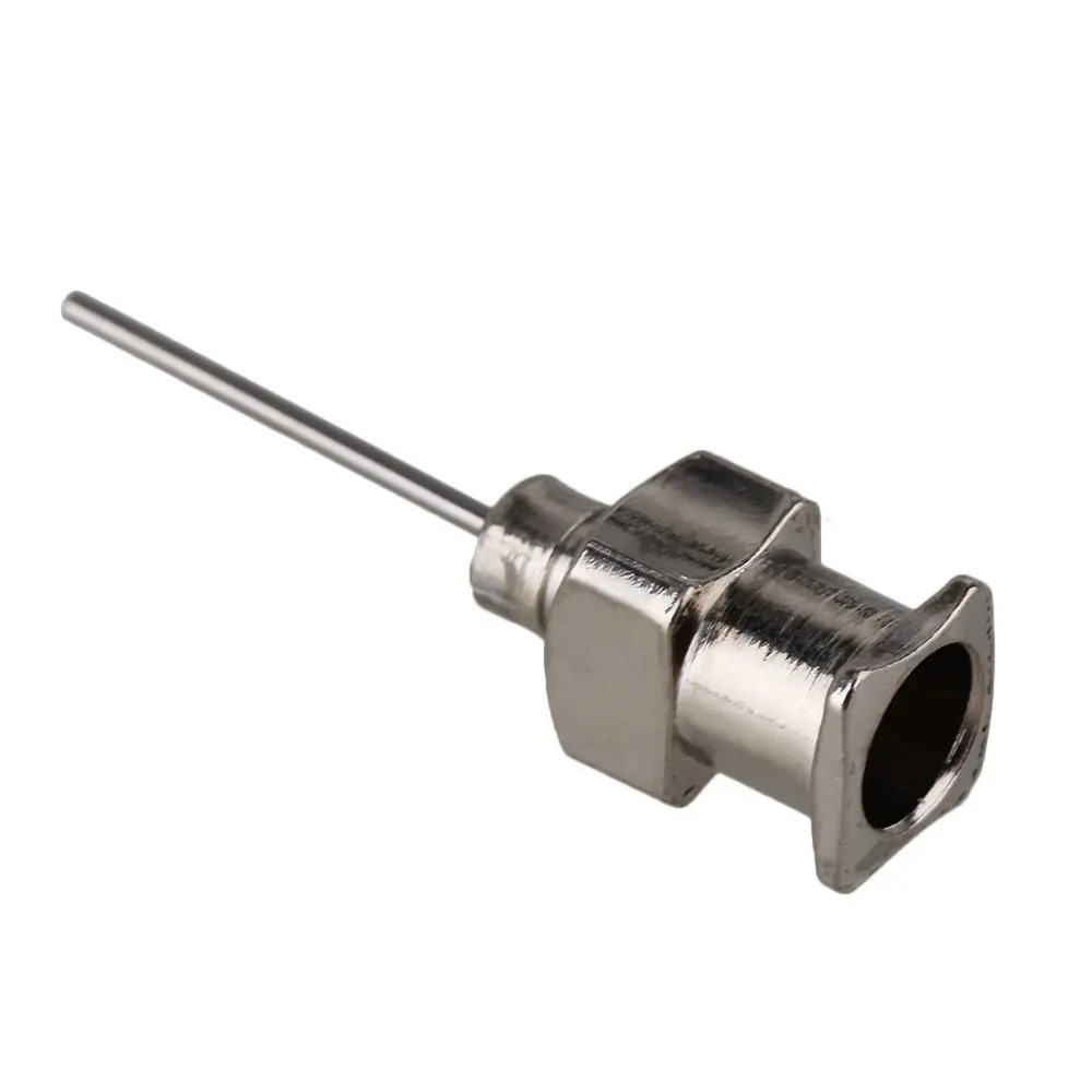 Серебряный соединитель из нержавеющей стали клей наконечник дозирования иглы