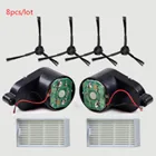 Моторы для пылесоса panda X500 ECOVACS CR120 CEN546, боковая щетка 4 шт.лот, двигатели 2(L + R), hepa фильтр 4 шт.