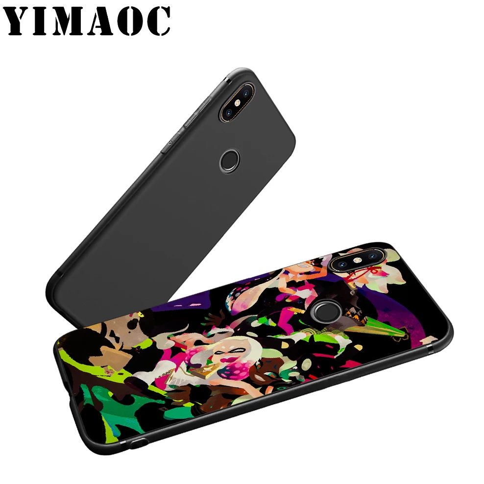 Мягкий силиконовый чехол YIMAOC Team Marie splotoon 2 для Xiaomi Redmi Note 9 Mi 8 Se 7 6 6A A1 A2 4X 4A 5A 5 MAX 3 MiA1 |