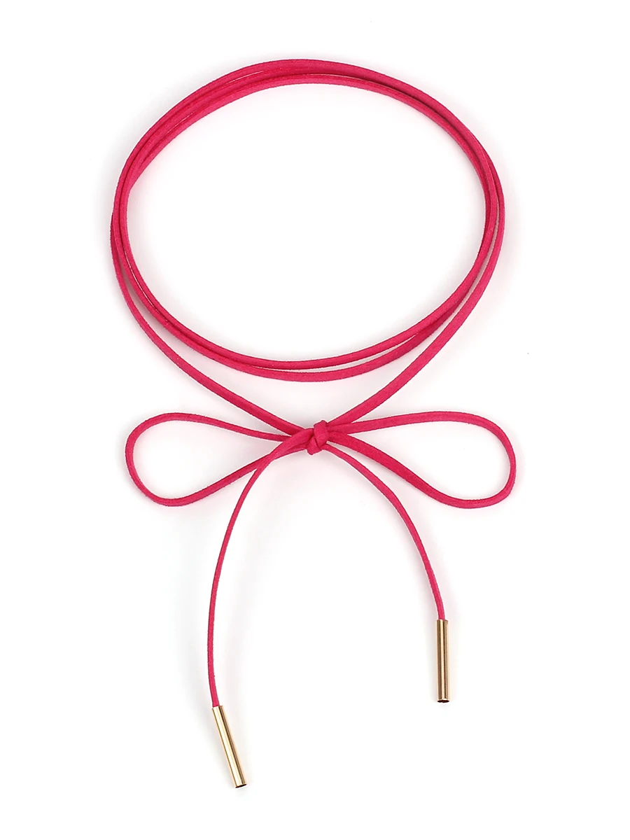 14 шт. сладкий розовый веревочная цепь чокер воротник милый кулон из сердца с цветами чокер колье кружево Чокеры Мода Женское Ожерелье