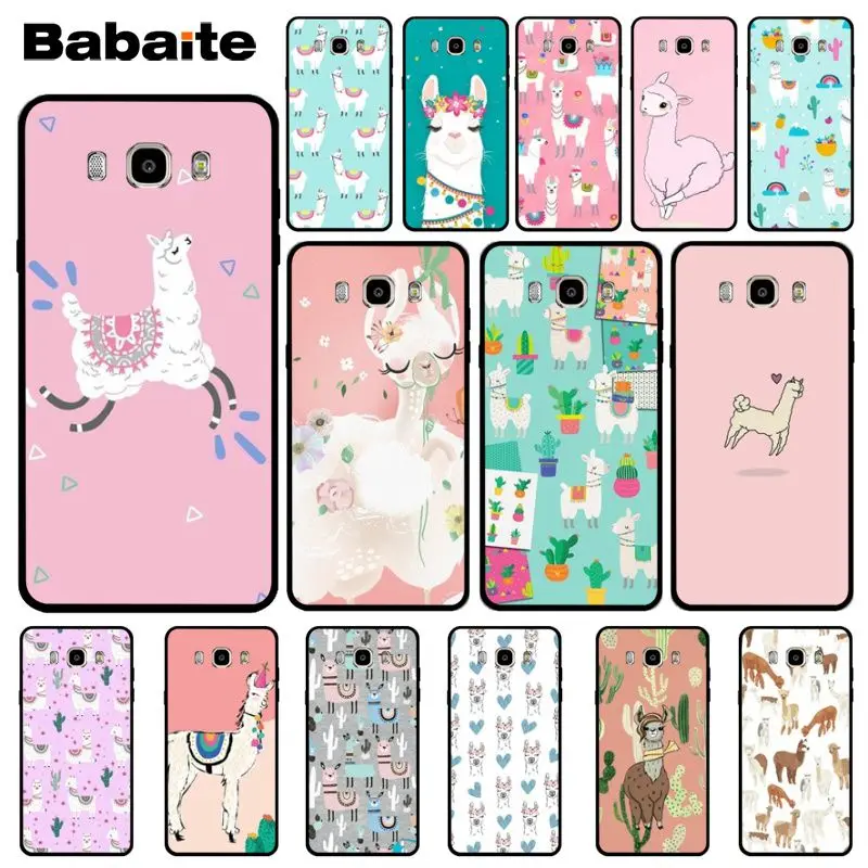 Милый ультра тонкий чехол для телефона Babaite lamas Alpaca с рисунком животных из