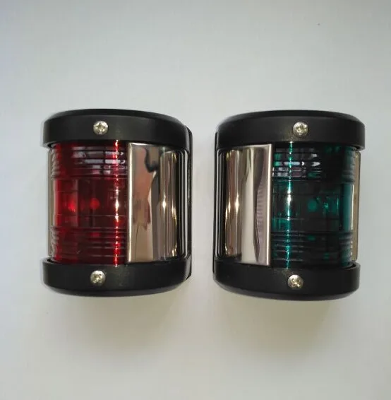 Судовая лодка яхта навигационный светильник 12 В передняя панель/порт