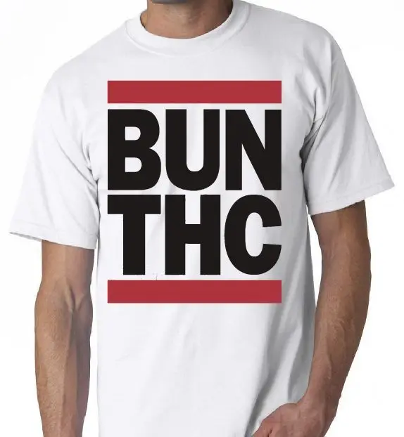 THC KFC Sanders Pot Joint Bong Weed Graphic рубашка футболка новая с короткими рукавами Забавный