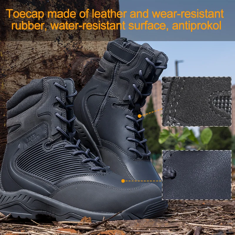 FREE SOLDIER тактические ботинки “Говорящие с ветром” высокими берцами мужские