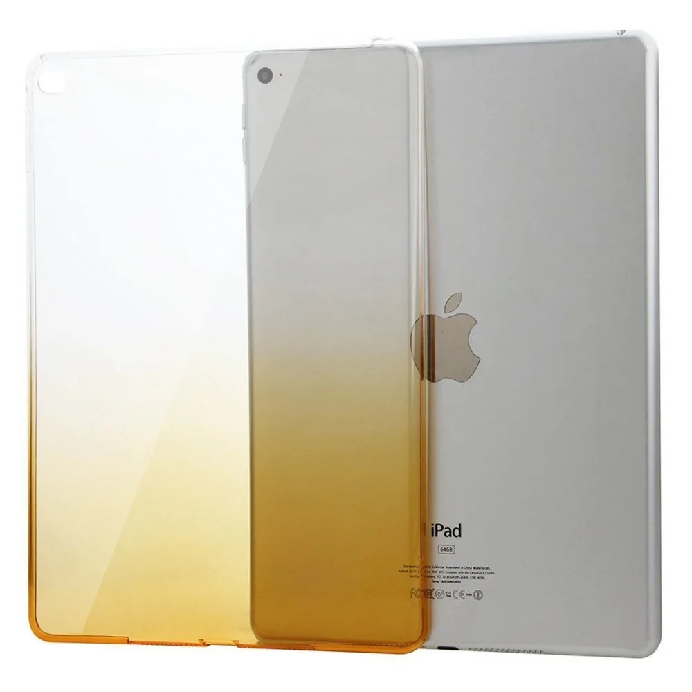 Для iPad Pro 9 7 дюймовый чехол прозрачный градиентный ТПУ ультра тонкий гибкий