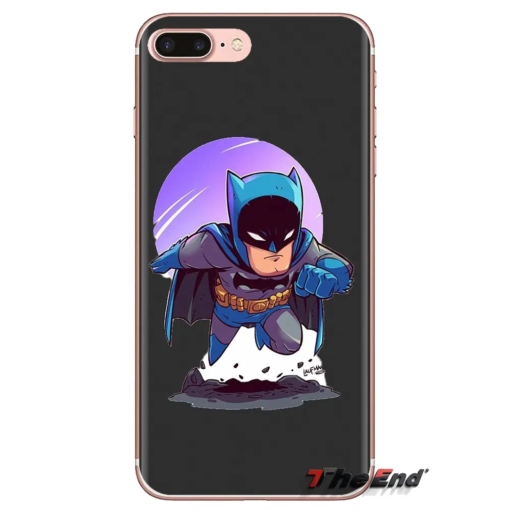 Прозрачный чехол из ТПУ для Samsung Galaxy S3 S4 S5 Mini S6 S7 Edge S8 S9 S10 Plus Note 3 4 5 8 9 Comics funny batman |