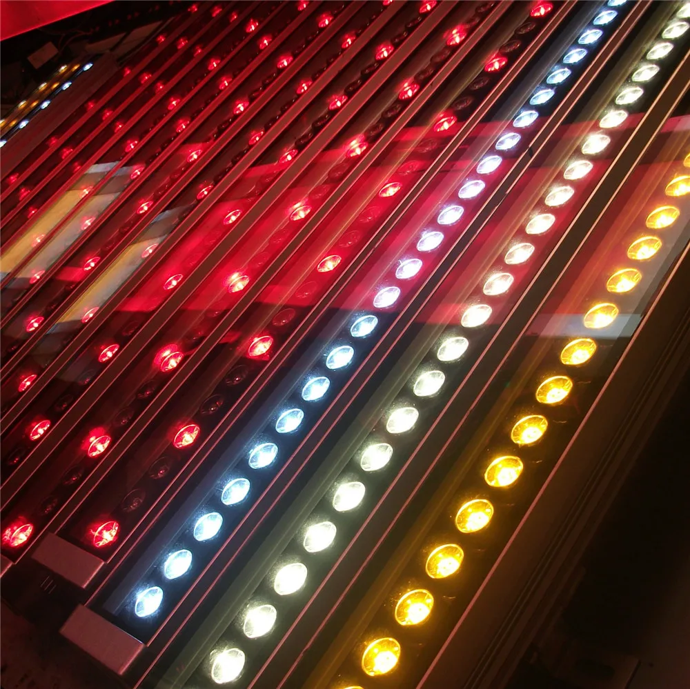 Настенная шайба 36 Вт rgb ip65 dmx Epistar 120-140lm/led L1000mm* W51mm* H58mm