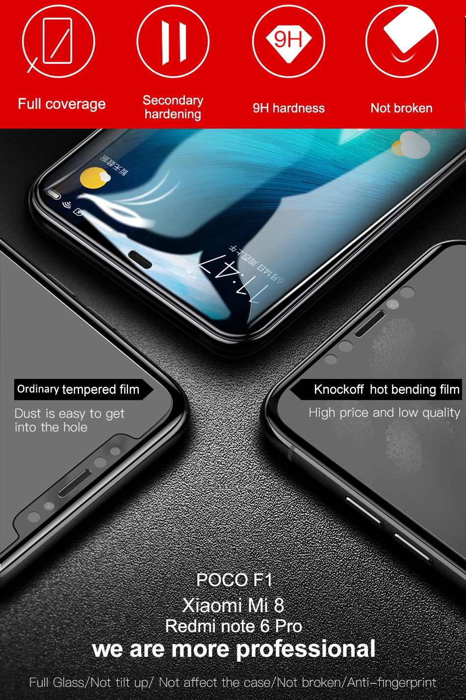 6D полное покрытие закаленное Стекло для Redmi 8 8A Redmi Note 4X5 7 6Pro Стекло пленка для Redmi 5Plus 6 6A 7 7A 6Pro Redmi K20 Pro S2 Y2