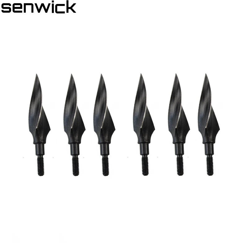 6 pieces arrowheads Новинка 155, зернистая тактическая стрела для стрельбы из лука, отлично подходит для охоты, для стрельбы, углеродная стрела, наконечник стрелы, аксессуар для охоты - Цвет: 6 pieces arrowheads
