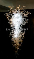free shipping excellent glossy hand blown clear glass turkish chandeliers