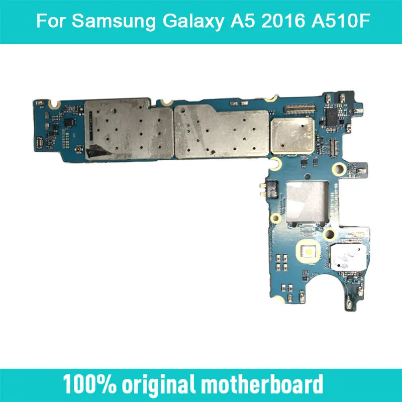 Разблокированная основная материнская плата Замена для Samsung Galaxy A5 2016 A510F 16 ГБ