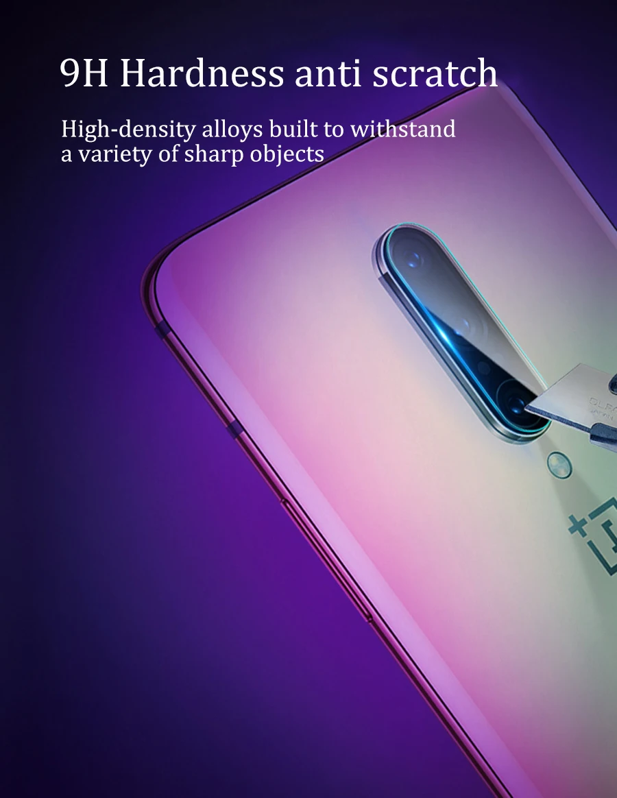 Защитное стекло для экрана OnePlus 7 Pro 6T 6, закаленное стекло для One Plus 6T 7, Защитное стекло для объектива камеры и кольцевой чехол
