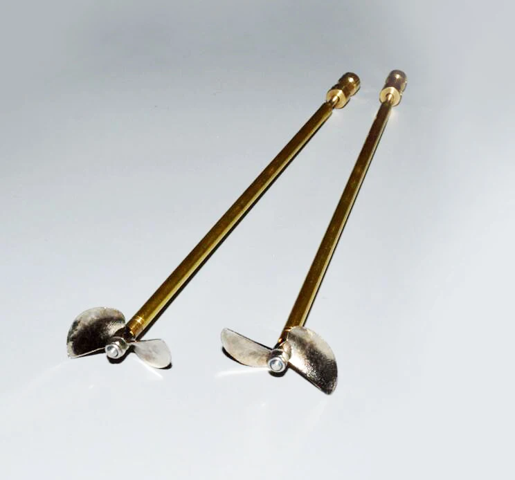 Металлический вал лодки RC с втулкой пропеллера Φ 3 мм в сборе для