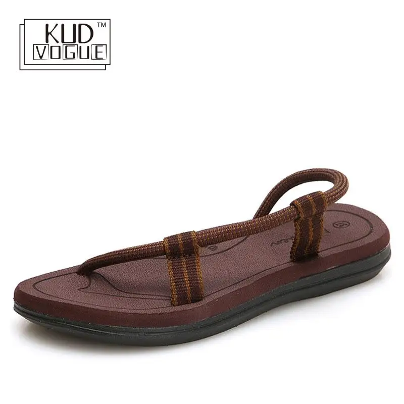 KUDVOGUE/мужские сандалии Sandalias Hombre гладиаторы мужская летняя пляжная обувь в