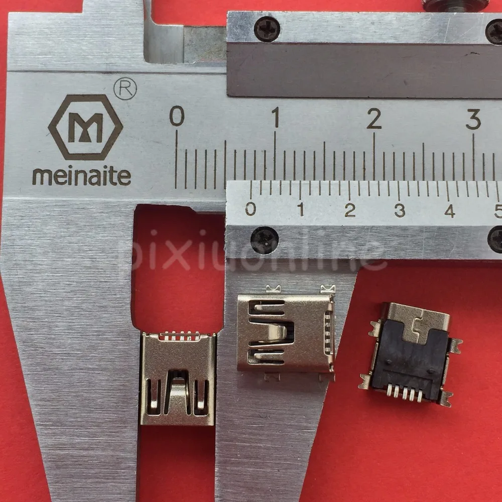 Мини USB 5pin гнездовой разъем G34Y 10 шт. 4 фута для зарядки хвоста мобильный телефон