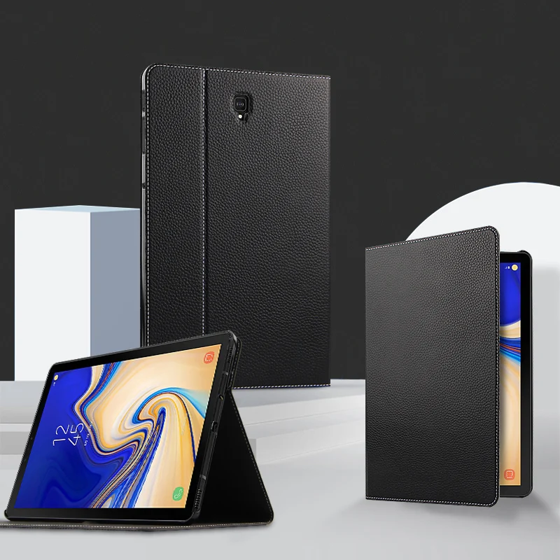 Чехол из натуральной кожи с подставкой и функцией Smart Sleep/Wake Магнитный чехол для