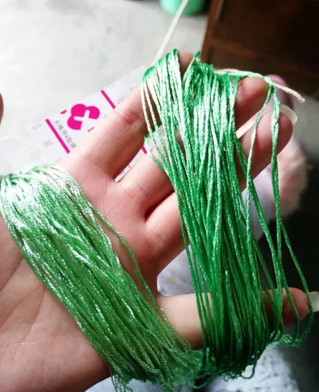 1 шт. = 8 метров длинных 6 нитей вы выбираете цветные Шелковые нитки фото вышивка