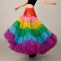 amazing colorful rainbow no hoop wedding petticoat wedding accessories petticoats crinoline bridal accessories dancing dress