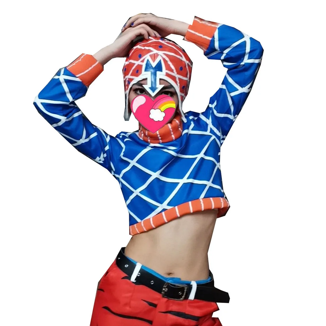 2019 JoJo's Bizarre Adventure Guido Mista Cosplay Costume Any Size New | Тематическая одежда и униформа