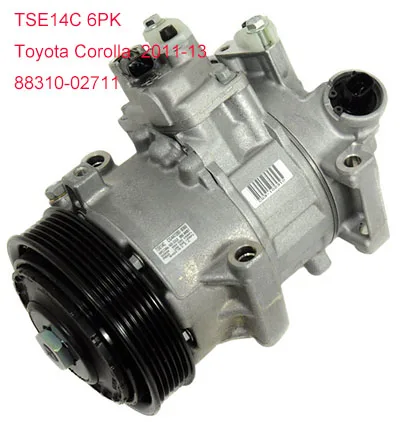 CG447280 9060 88310 02711 авто ac компрессор для Toyota Corolla 2011 13 TSE14C|Компрессор и муфта