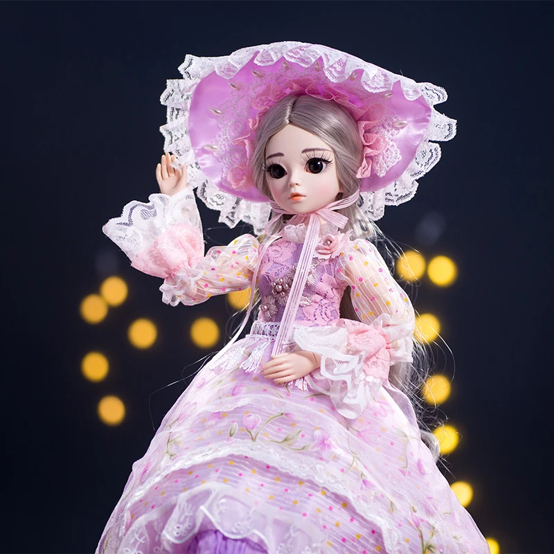 Принцесса Анна 1/3 60 см BJD SD куклы новое поступление с платьем парики Shose шляпа для