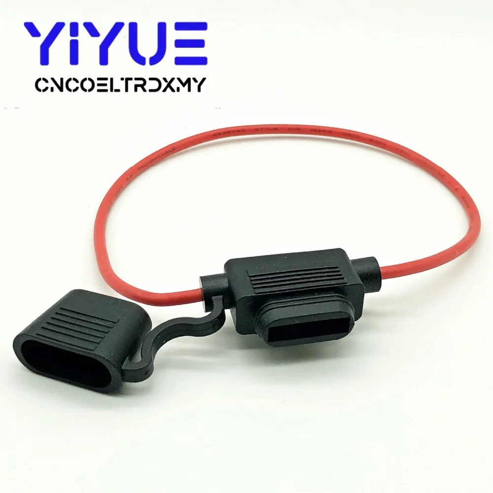 1 шт. 16 AWG средний автомобильный держатель предохранителя водостойкий без плавкие