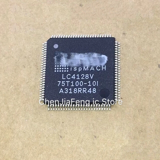 

2PCS/LOT New original LC4128V-75T100I LC4128V QFP100