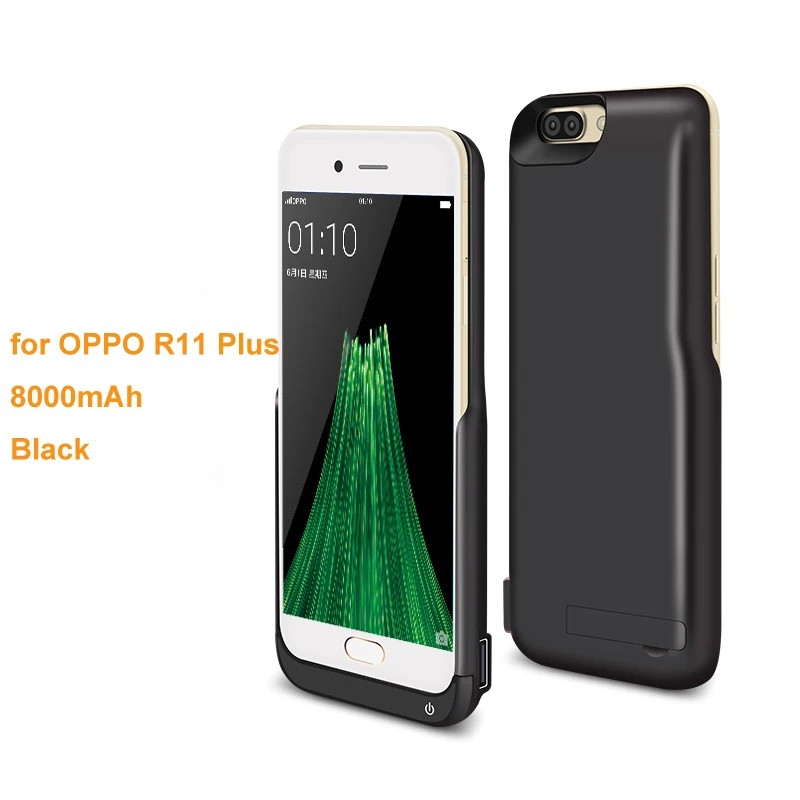 Оригинальный JLW 8000 мАч Тонкий чехол для зарядного устройства OPPO R11 Plus внешний