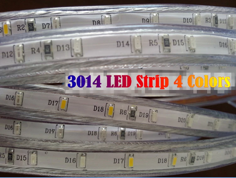 10 м 720 светодиодов 3014 светодиодная лента четырехцветное гибкое освещение 72