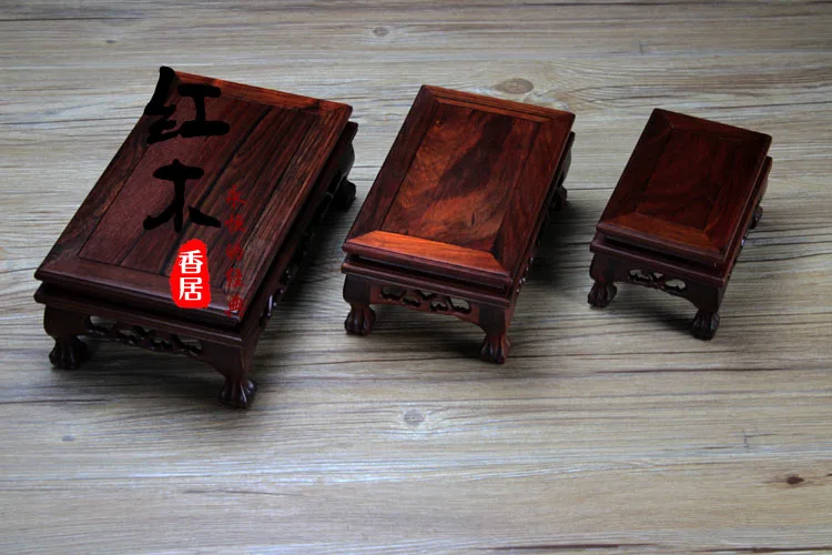 Палисандр прямоугольное основание резной нефритовый Агат Камень Тигр Свинг база