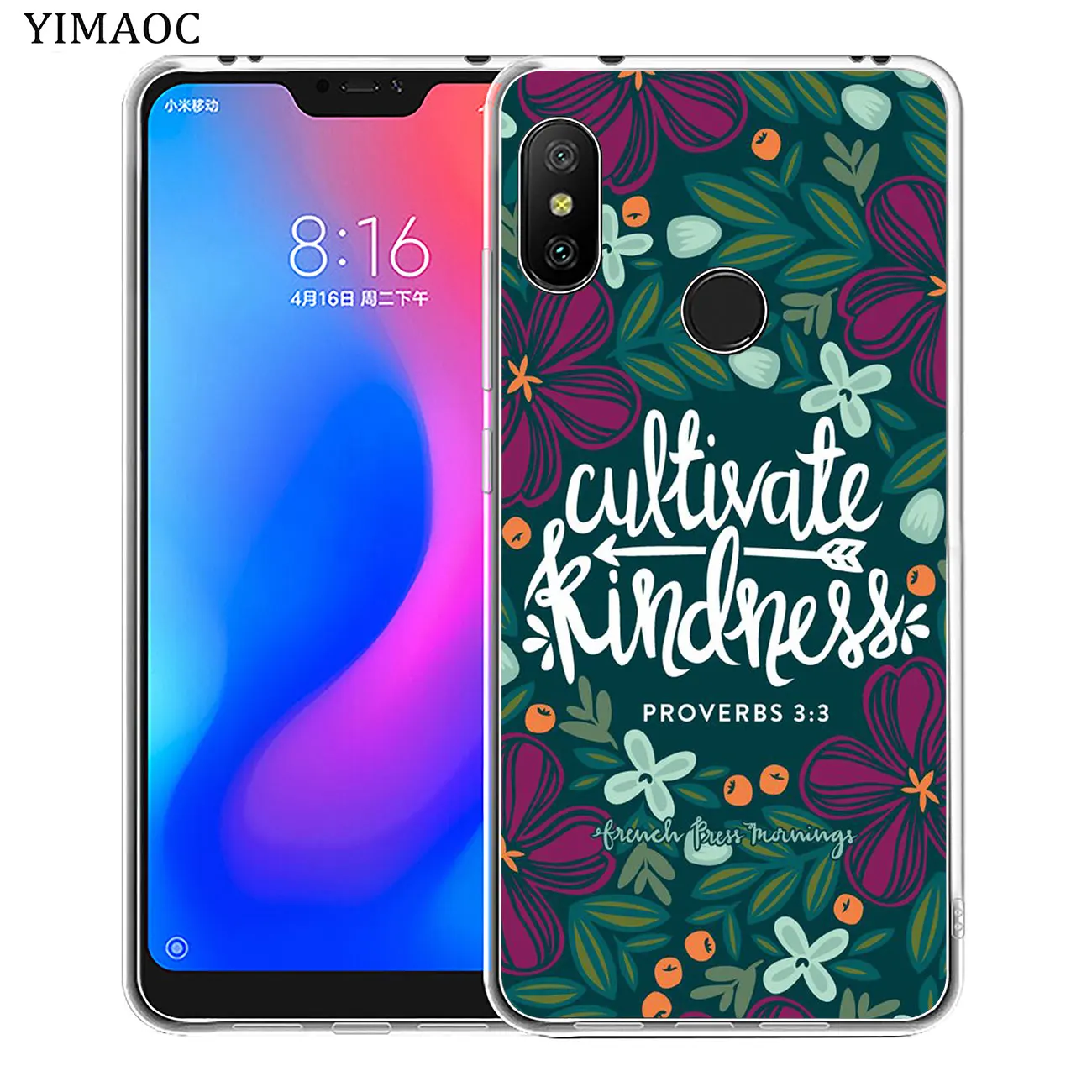 Библейский стих мягкий чехол для Xiaomi MI Redmi 8A 7A 6A 5A 4X Note 8 7 6 Pro 5 Plus | Мобильные