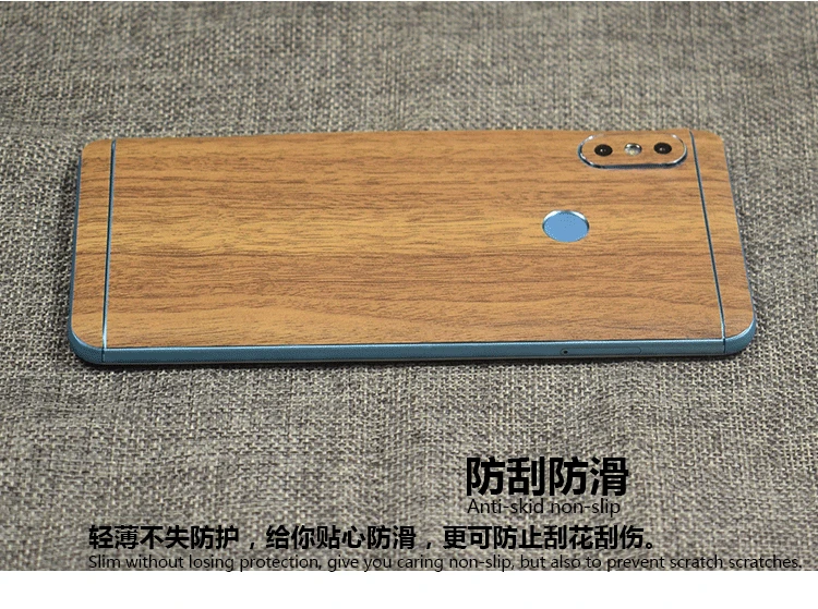 Дерево волокно Декор задняя пленка для Xiaomi Redmi Note 5 мобильного телефона защитный