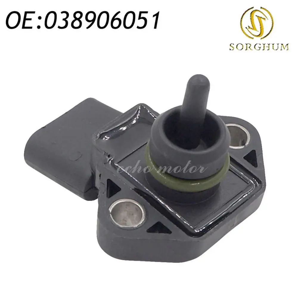 

New 2.5 BAR Manifold Absolute Pressure MAP Sensor For SEAT ALHAMBRA AROSA CORDOBA IBIZA 3 LEON TOLEDO 2 1.4 1.8 1.9 038906051