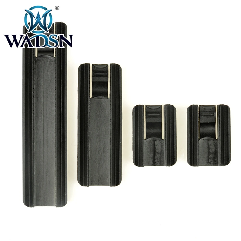 WADSN Airsoft рис Picatiny планка Вивера Обложка TD шрам Панель Комплектация Deluxe тактический аксессуары 8 шт./компл. направляющая для ствольной накладки крышка EX339