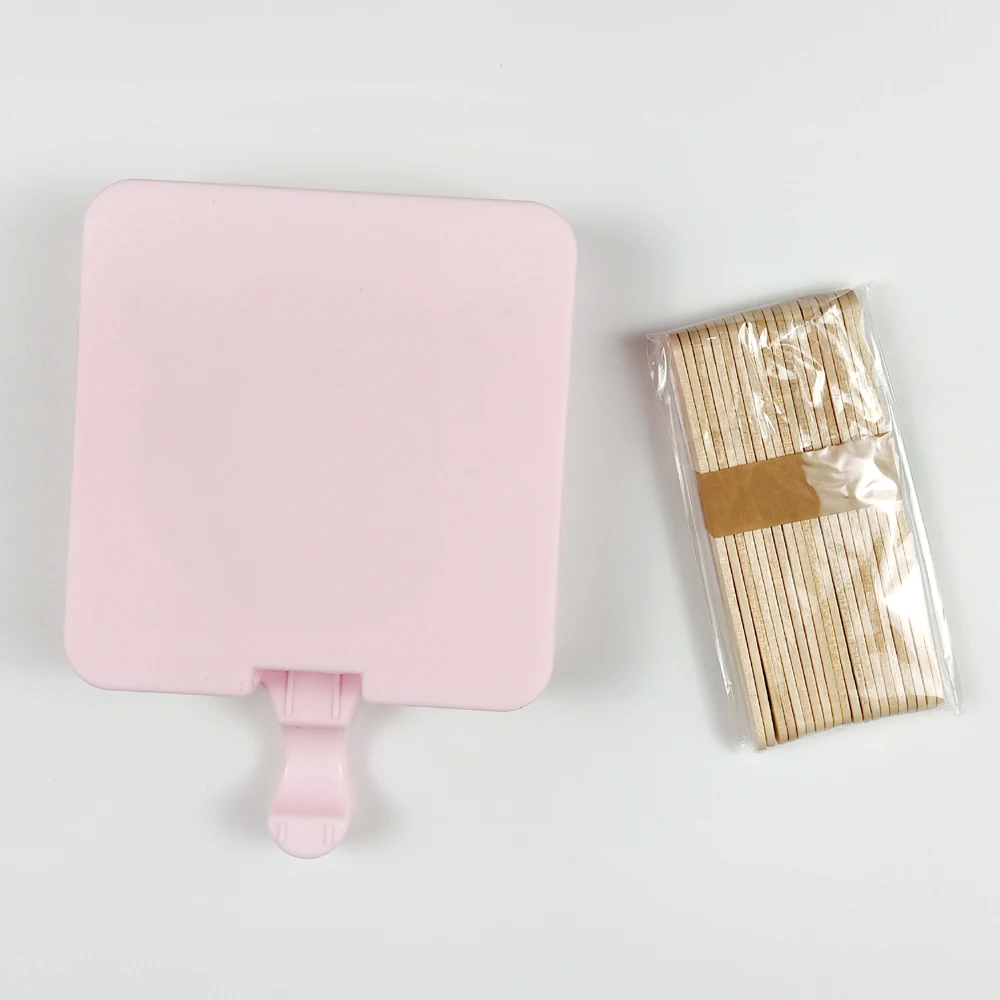 Silicone Ice Cream Mold Animal Icecream Bar Maker Cow Rabbit Pig Ice Cube Jello Mold Tray Square DIY Frozen Sucker Popside Tools