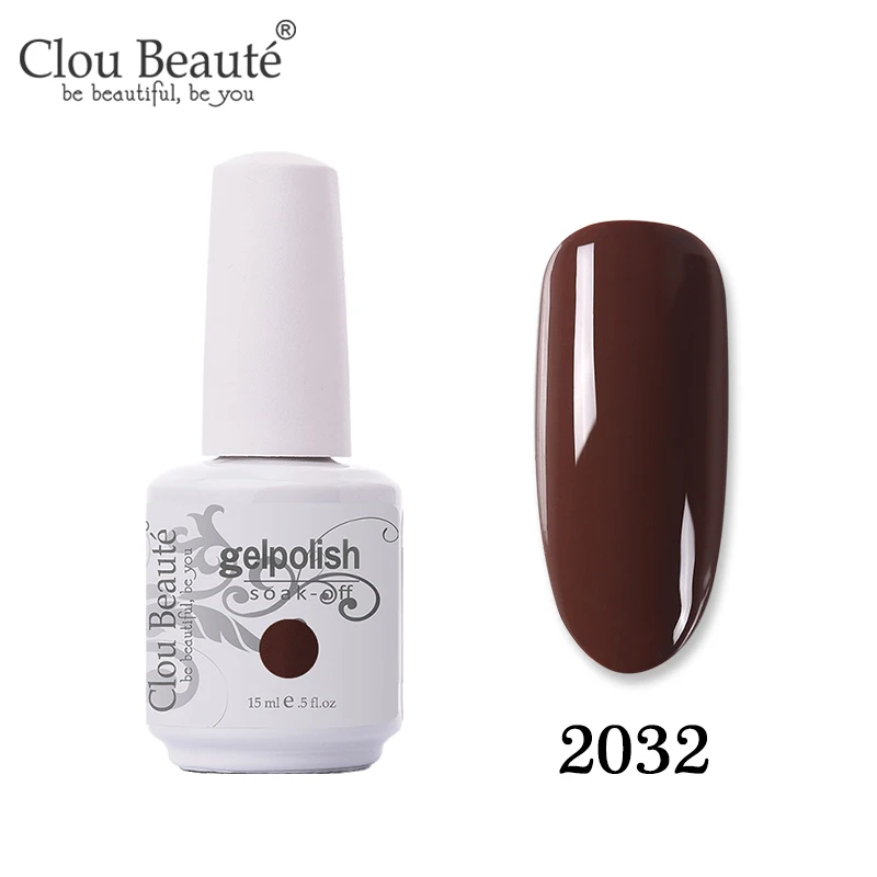 2032 Clou Beaute 131 цвет праймер гель лак замачиваемый УФ светодиодный Гель-лак для ногтей Полупостоянный Гель-лак Vernis набор УФ Гибридный гвоздь искусство - Цвет: 2032
