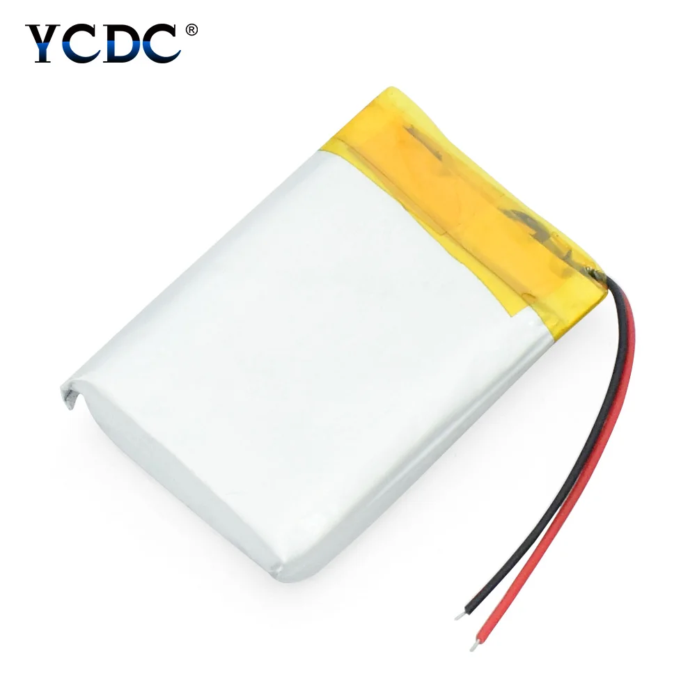 1/2/4 шт. Перезаряжаемые литий-полимерный литий Батарея 602535 3,7 v 600mah Li-po литий-ионный Батарея Замена мини 602535 литий-ионный аккумулятор