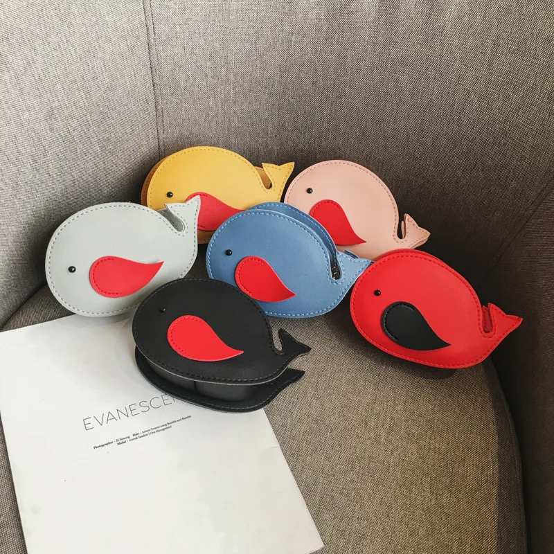 Творческий мультфильм рыбы сумки клапаном 3D забавная Рыба животных сумка