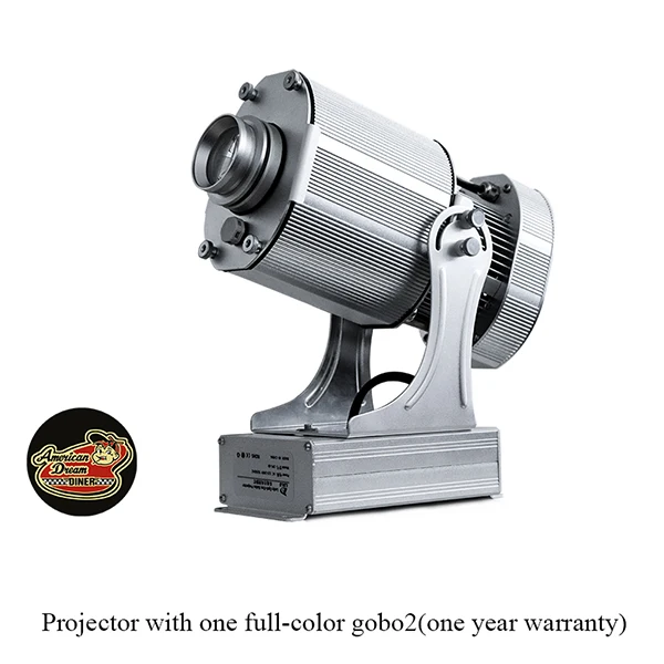 with1fullcolorgobo2 LDLG Гобо Проектор Открытый 80W Вращающийся Логотип Проекционный Свет 90 до 240 В ЕС ВЕЛИКОБРИТАНИЯ США Plug Plug Реклама Один год гарантии - Мощность в ваттах: with1fullcolorgobo2