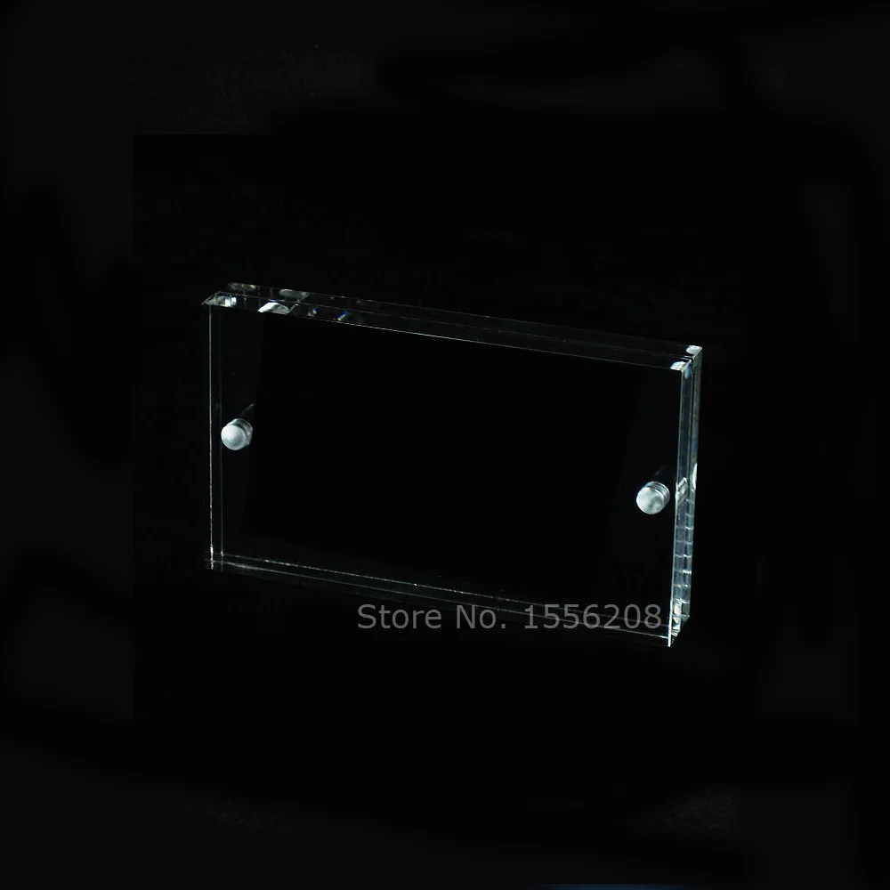 

2"x3" Small Clear Acrylic Frame With Magnets Home Decor