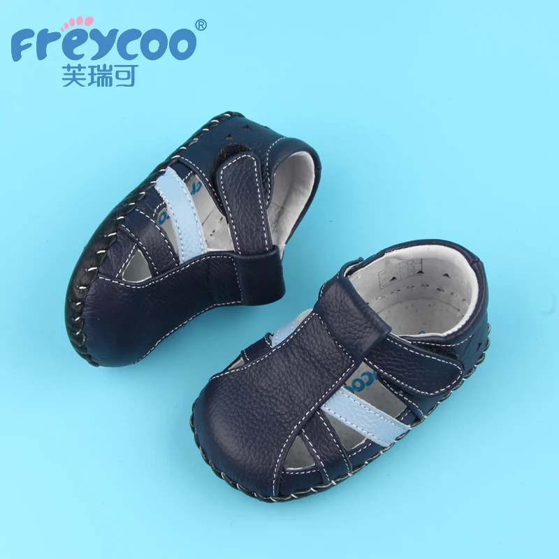 Freycoo 2019 новые летние детские обувь для малышей девочек мальчиков воловьей пояса