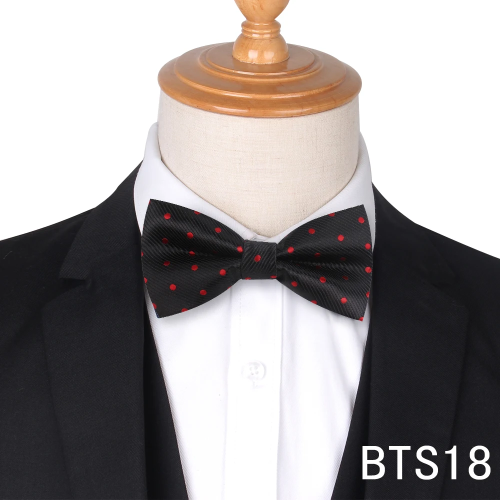 BTS18 Жаккардовый мужской галстук-бабочка, классические рубашки, галстук-бабочка для мужчин, деловой Свадебный галстук-бабочка для взрослых, галстук-бабочка, костюм с бабочками, галстуки-бабочки - Цвет: BTS18