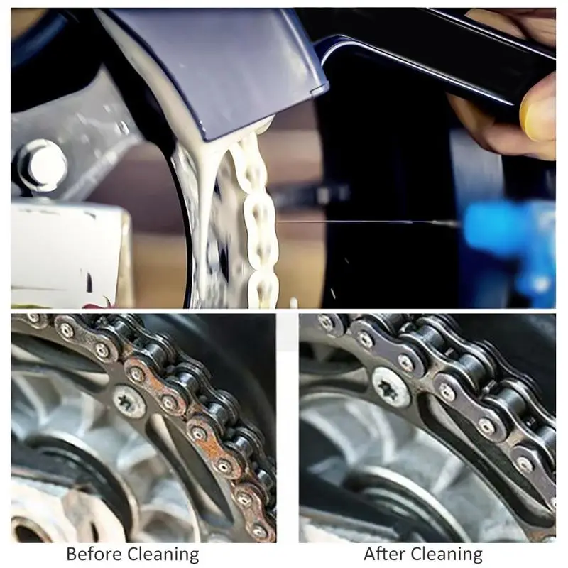 

New High Quality Universal Motorcycle Chain Brush Quick Chain Washer Chain Brush Cleaning Brush Cleaning Tool Brush