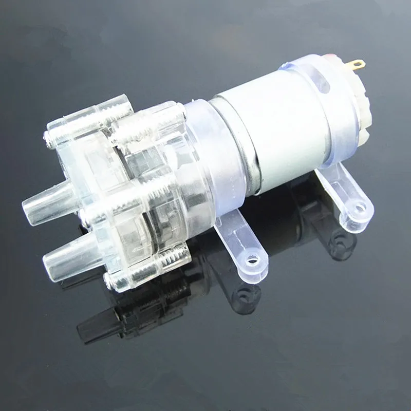 RIWEI DC12V 385 водяной насос высокотемпературный прозрачный миниатюрный чайный