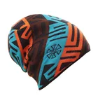 Осенняя мужская термоуличная Лыжная шапка, флисовая шапка, спортивная шапка для мужчин, зимняя шапка