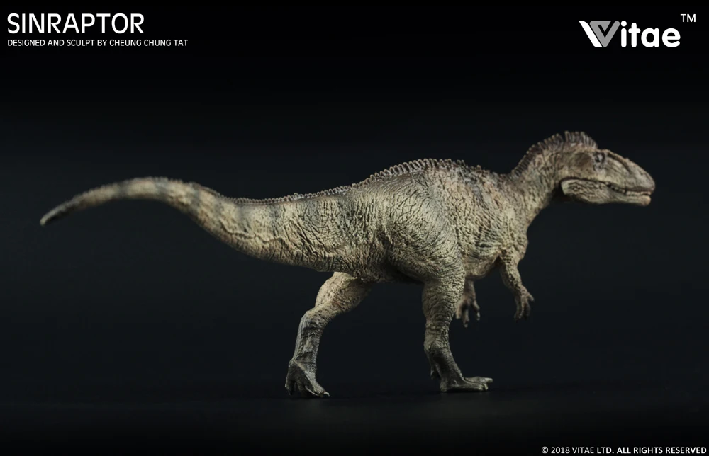 Vitae динозавр Юрского периода модель животного Chilantaisaurus tashuikouensis ankylosaurus 1:35 эндемии в Китае